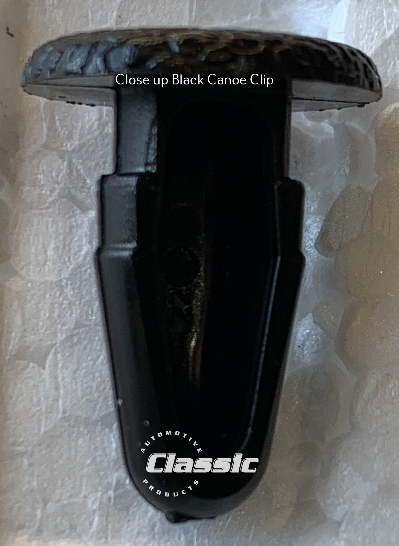 CANOE CLIP - BLACK (Quantity 10)