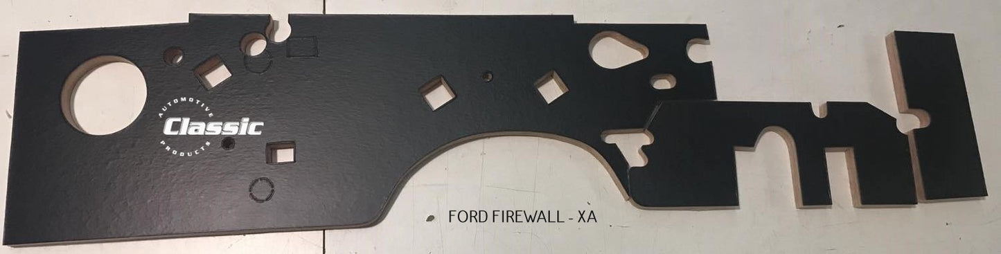 FORD XA through to EARLY XB FRONT FIREWALL UNDER DASH INSULATION PANEL