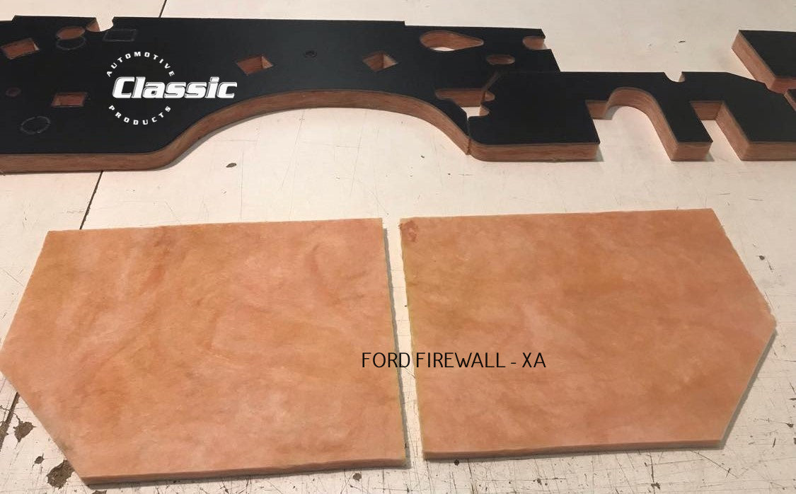 FORD XA through to EARLY XB FRONT FIREWALL UNDER DASH INSULATION PANEL
