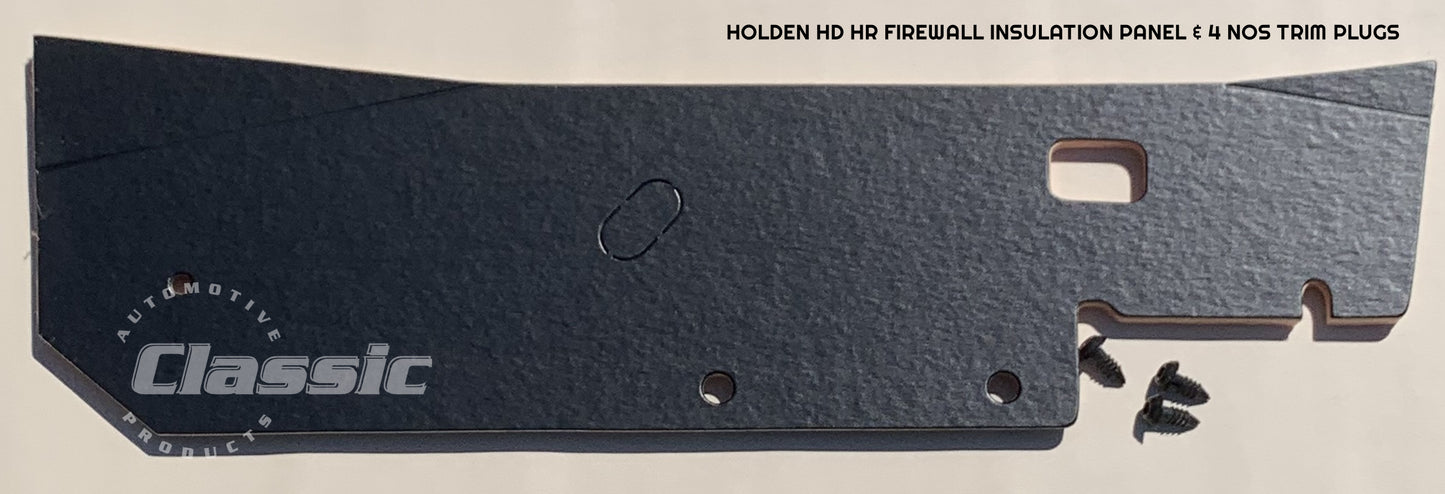 HOLDEN HD HR BUNDLE 2: Rear Seat Panel + Firewall Insulation Panel