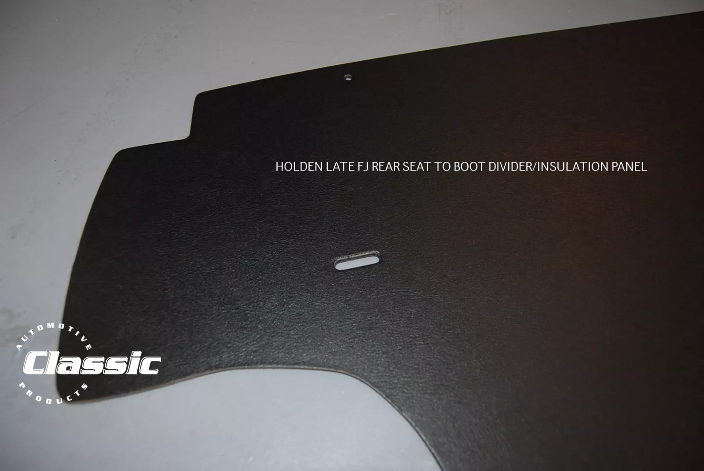 HOLDEN LATE FJ REAR SEAT TO BOOT DIVIDER INSULATION PANEL