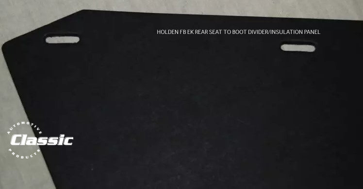 HOLDEN FB EK REAR SEAT TO BOOT DIVIDER INSULATION PANEL