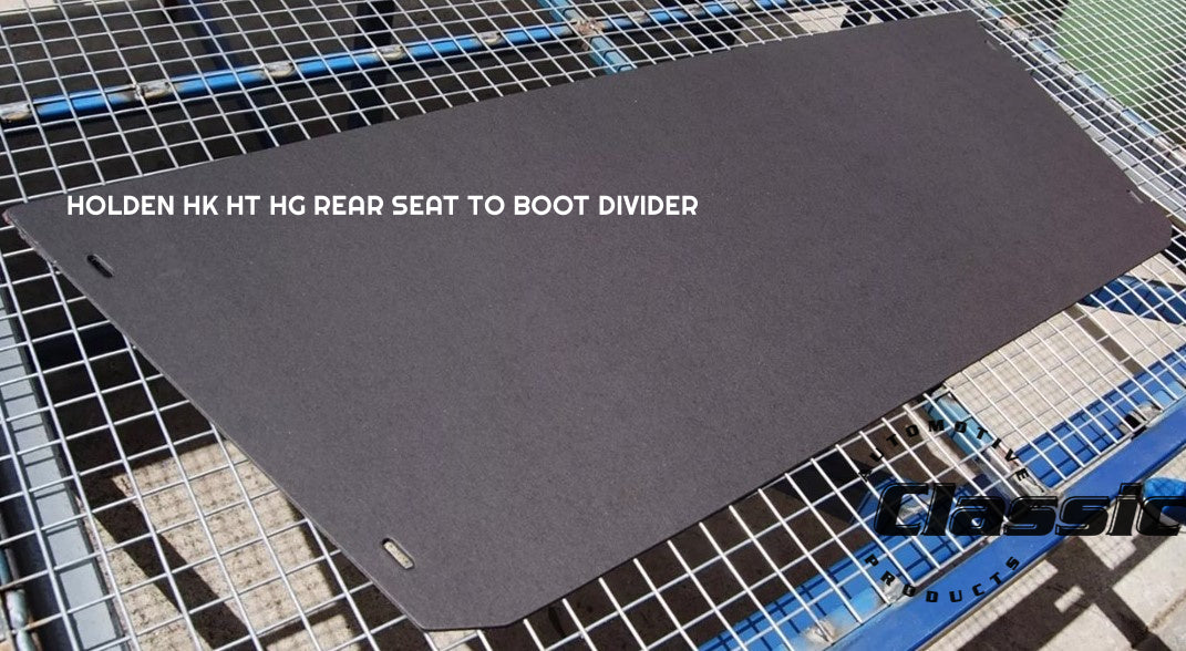 HOLDEN HK HT HG BUNDLE 2: Rear Seat Panel + Firewall Insulation Panel
