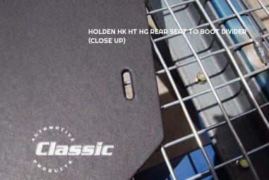 HOLDEN HK HT HG BUNDLE 2: Rear Seat Panel + Firewall Insulation Panel