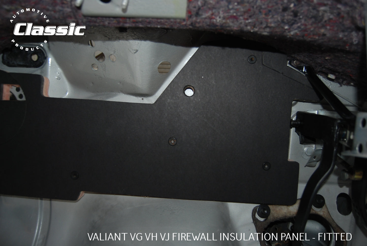VALIANT VG VH VJ CK CL CM FIREWALL UNDER DASH INSULATION PANEL