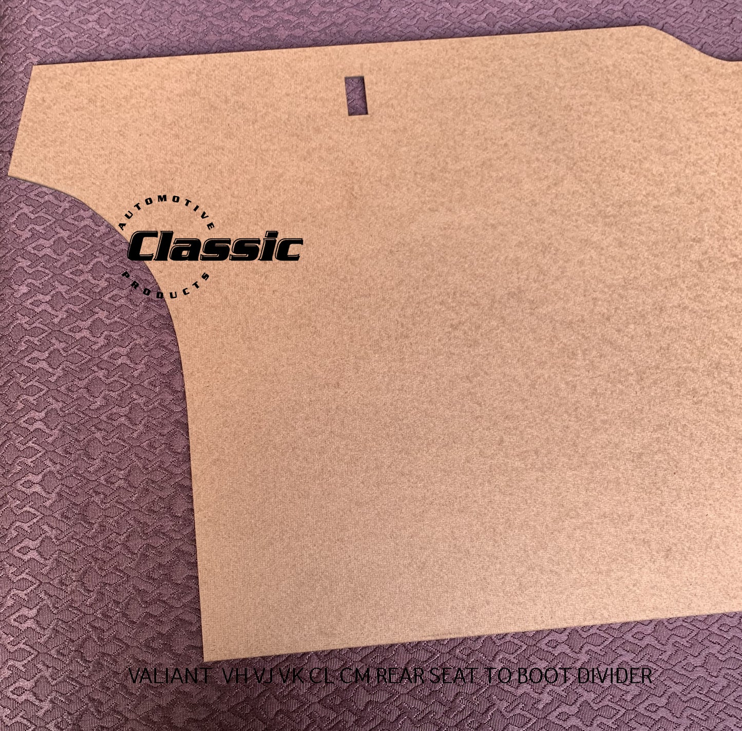 VALIANT VH VJ VK CL CM REAR SEAT TO BOOT DIVIDER