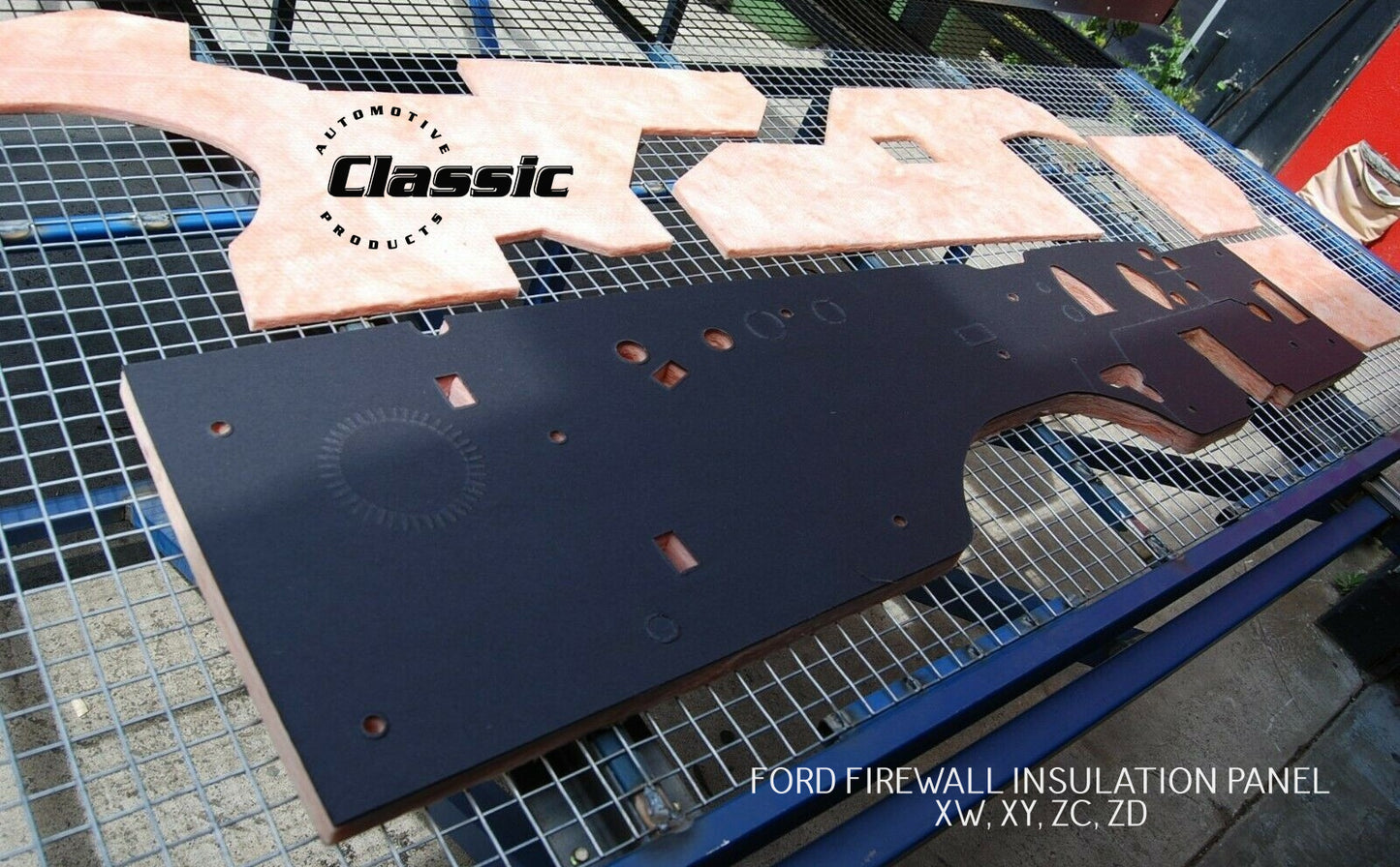 FORD XW XY ZC ZD FRONT FIREWALL UNDER DASH INSULATION PANEL