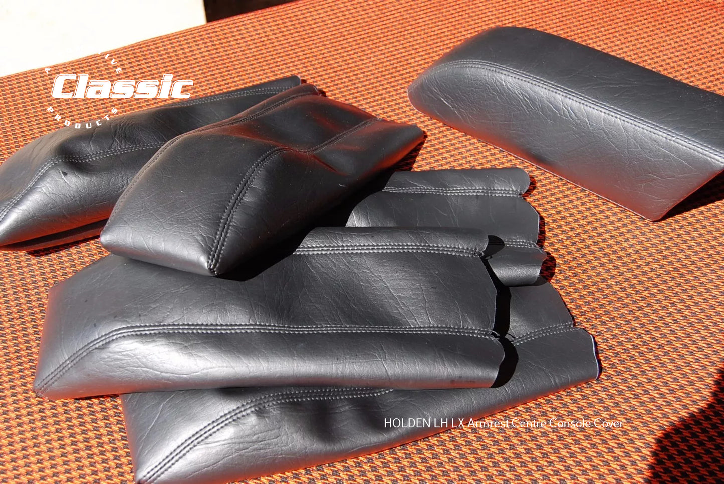 HOLDEN LH LX BLACK Centre Console ARMREST COVER