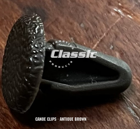 CANOE CLIP - ANTIQUE BROWN (Quantity 10)