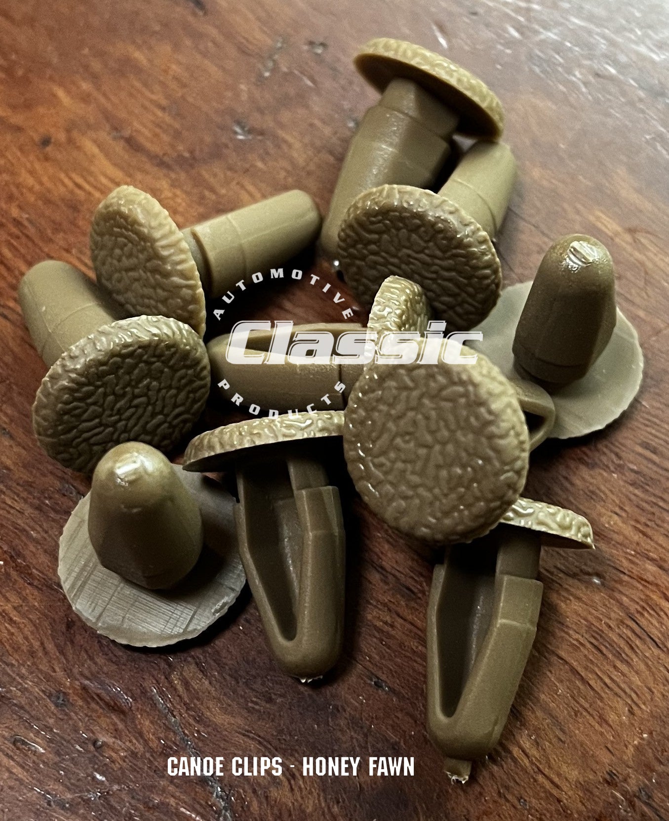 CANOE CLIP - HONEY FAWN (Quantity 10)