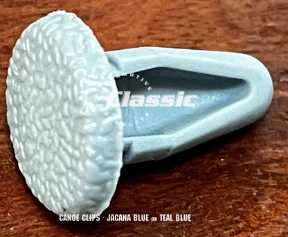 CANOE CLIP - JACANA BLUE or TEAL (Quantity 10)