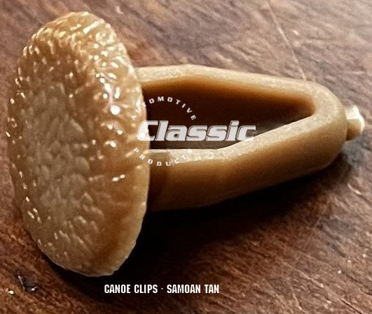 CANOE CLIP - SAMOAN TAN (Quantity 10)