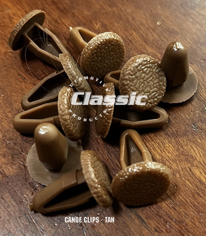 CANOE CLIP - TAN (Quantity 10)