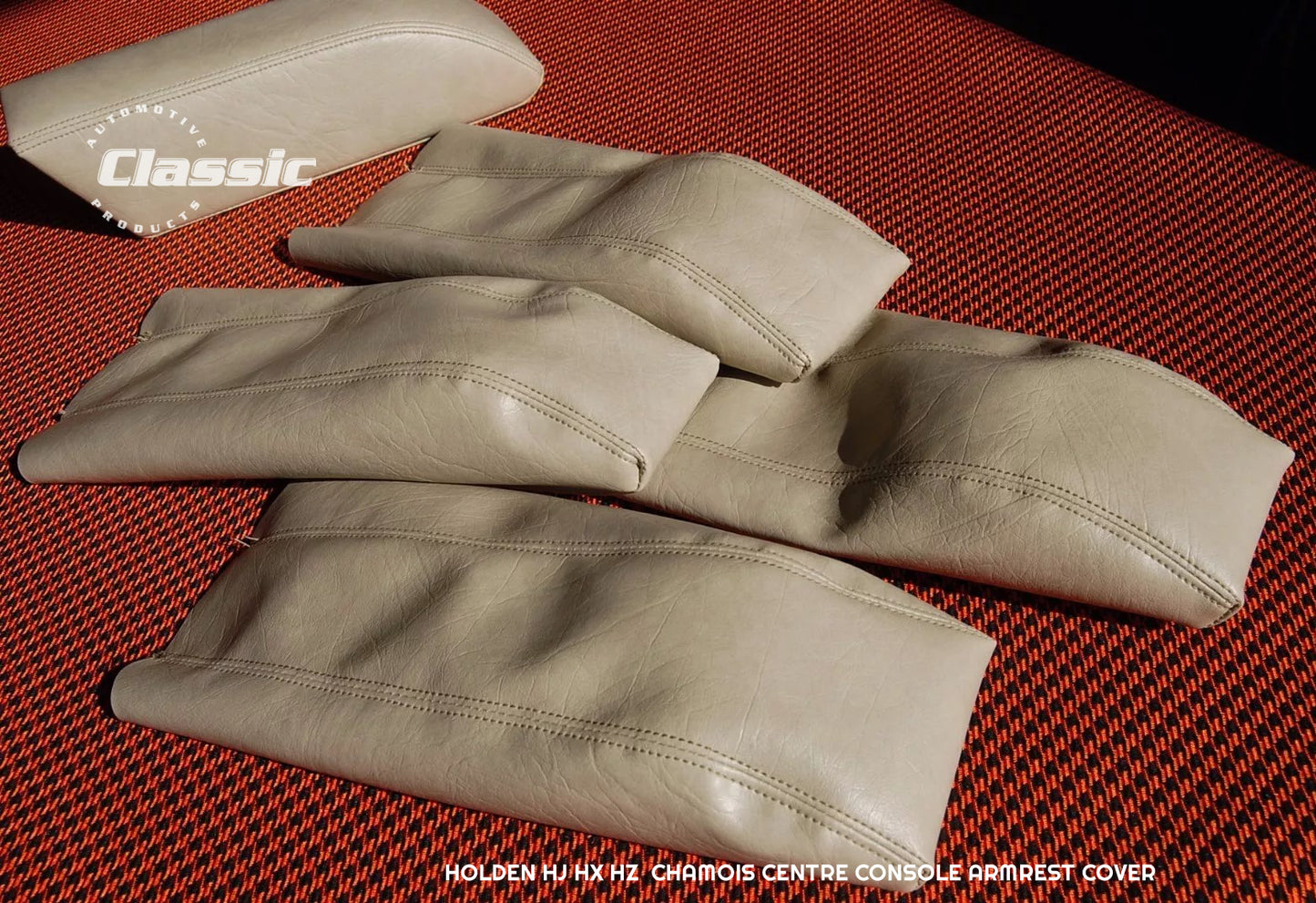 HOLDEN HJ HX HZ Side Kick Panels CHAMOIS & CHAMOIS Armrest Cover