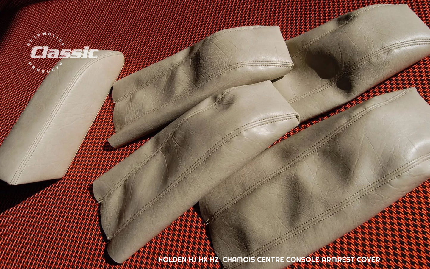 HOLDEN HJ HX Side Kick Panels CHAMOIS & CHAMOIS Armrest Cover