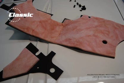 HOLDEN FB EK FRONT FIREWALL INSULATION PANEL & 4 NOS PLUGS