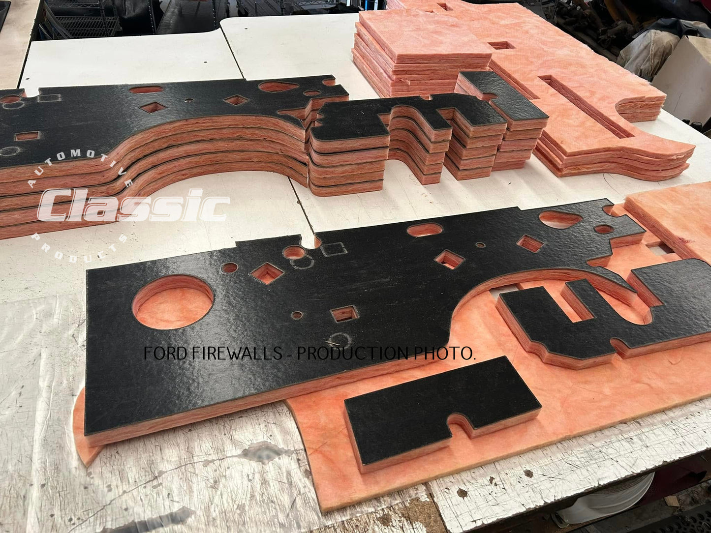 FORD XW XY ZC ZD FRONT FIREWALL UNDER DASH INSULATION PANEL