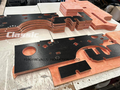 FORD XW XY ZC ZD FRONT FIREWALL UNDER DASH INSULATION PANEL