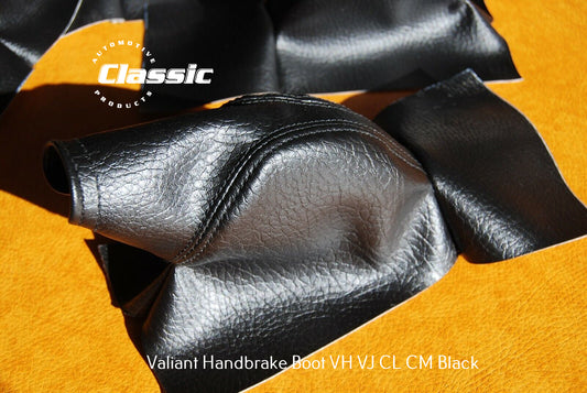 VALIANT VH VJ CL CM HAND BRAKE BOOT - BLACK