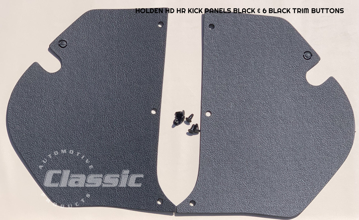 HOLDEN HD HR BUNDLE 3: Rear Seat Panel + Pair Kick Panels + Firewall Insulation Panel