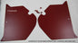 HOLDEN HK HT HG Side Kick Panels MOROCCO RED (pair) Inc 6 Morocco Red Trim Buttons