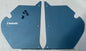 HOLDEN HT HG Side Kick Panels TURQUOISE MIST (pair) Inc 6 Turquoise Mist Trim Buttons