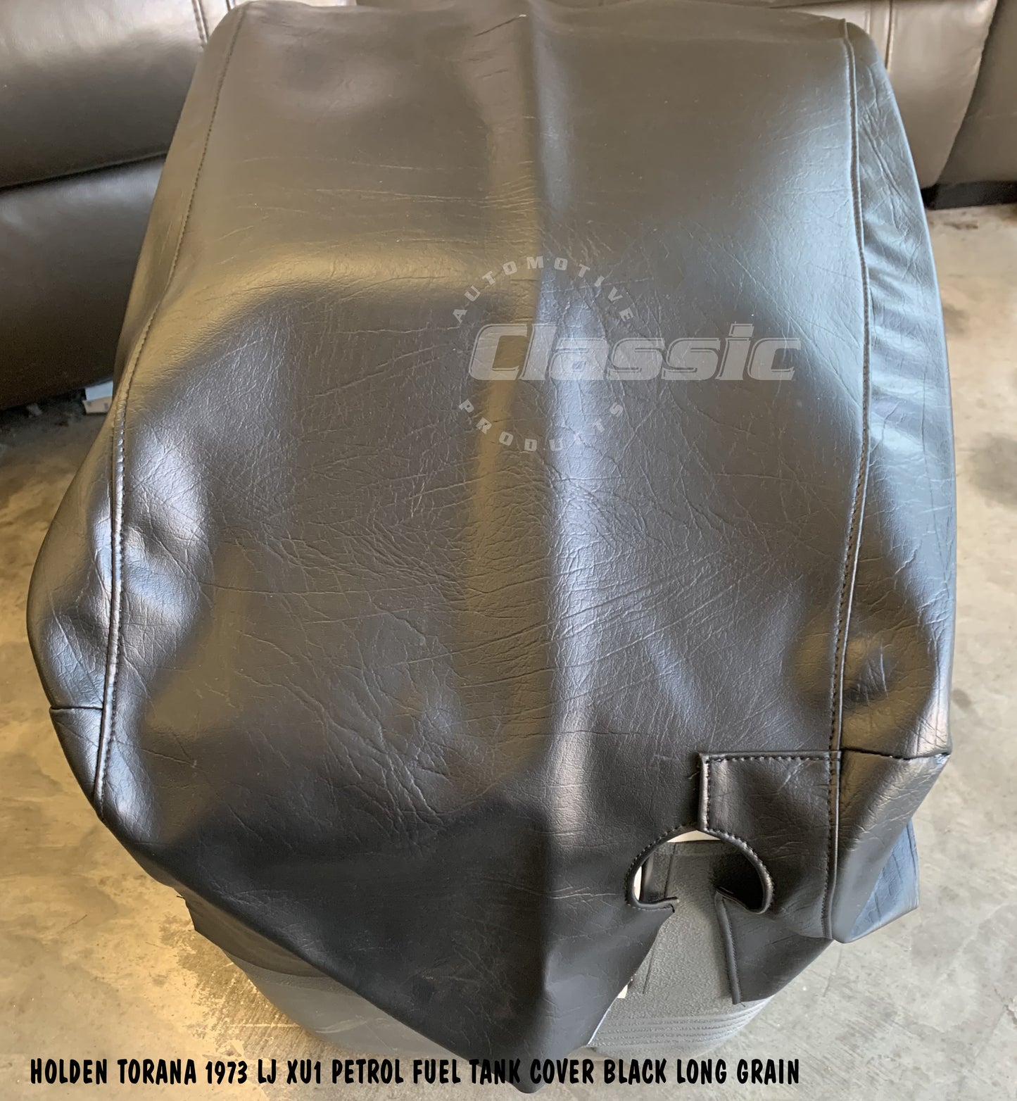 HOLDEN TORANA LJ XU1 PETROL TANK COVER BLACK LONG GRAIN