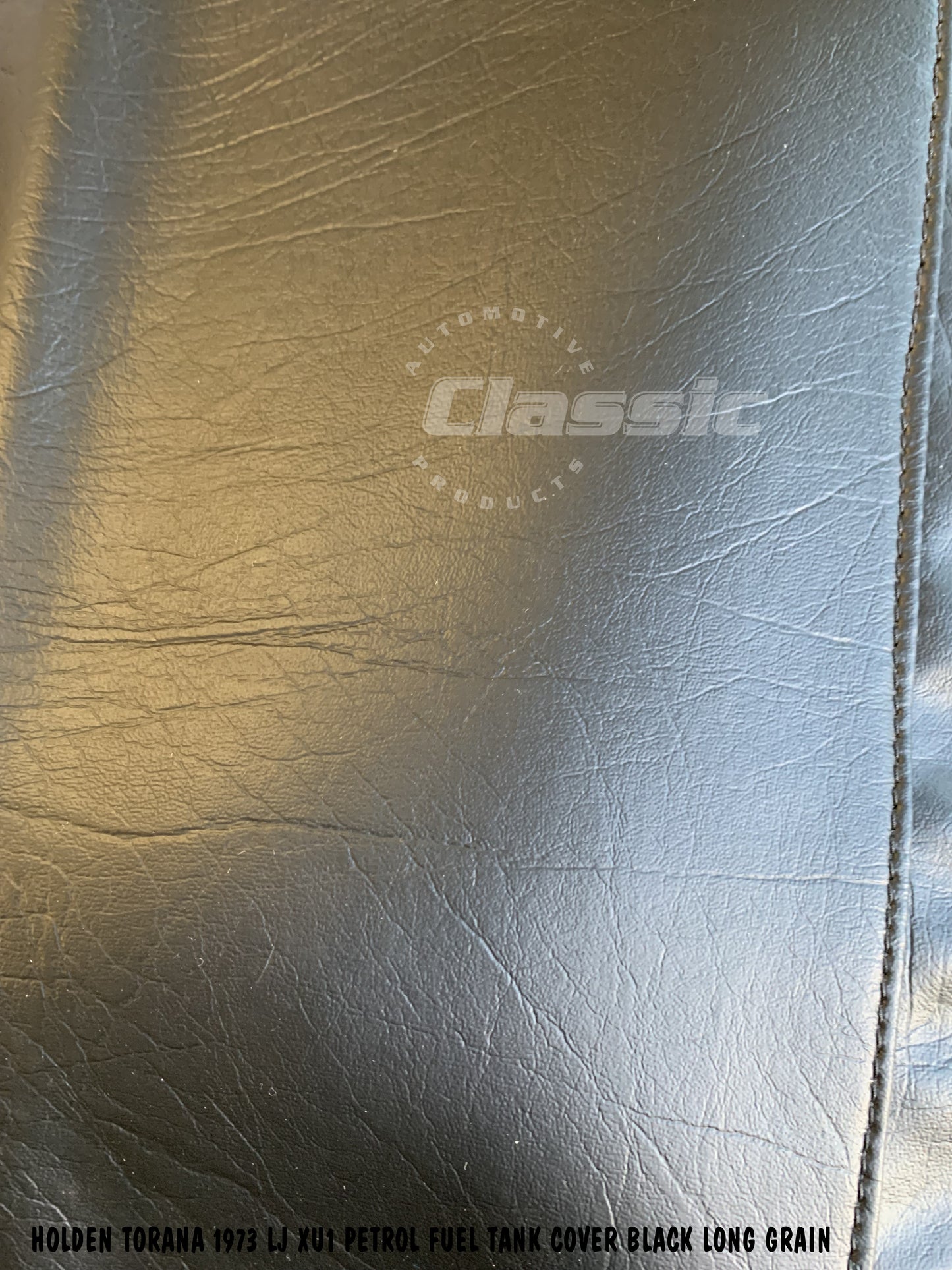 HOLDEN TORANA LJ XU1 PETROL TANK COVER BLACK LONG GRAIN