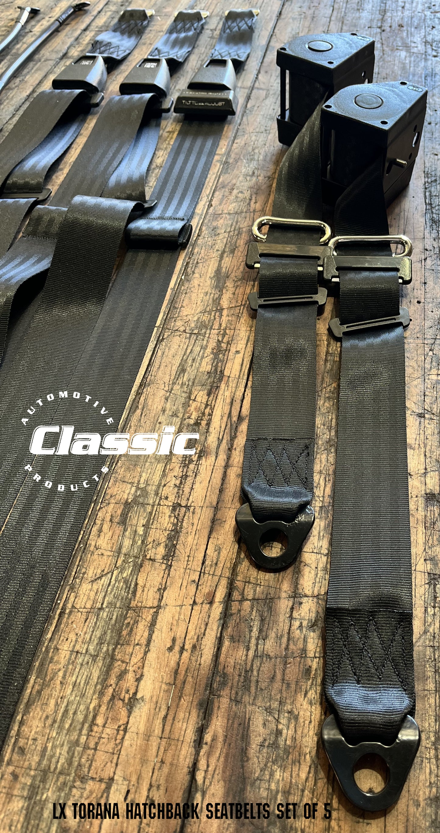 HOLDEN LX TORANA HATCHBACK SEATBELTS