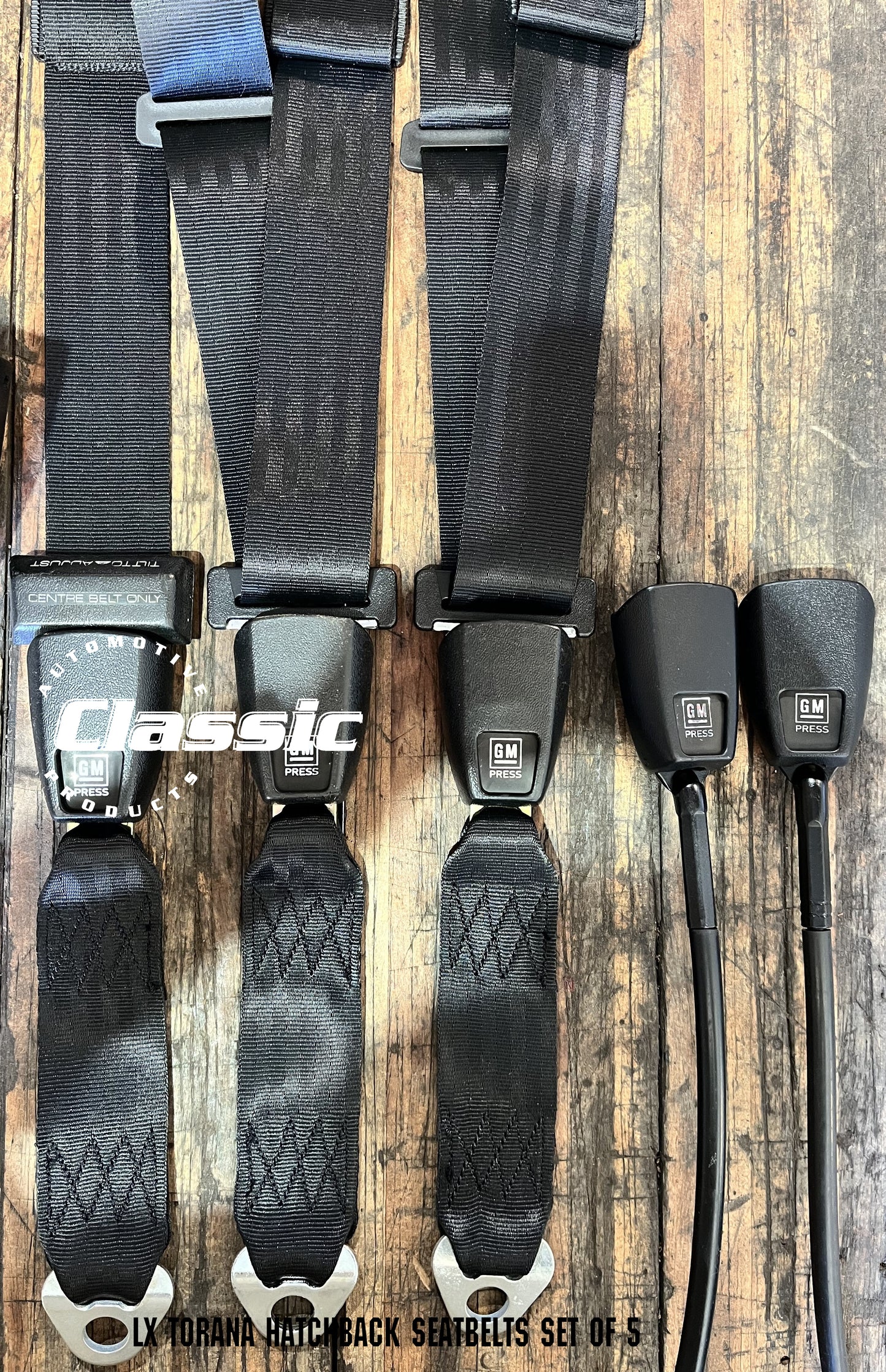 HOLDEN LX TORANA HATCHBACK SEATBELTS