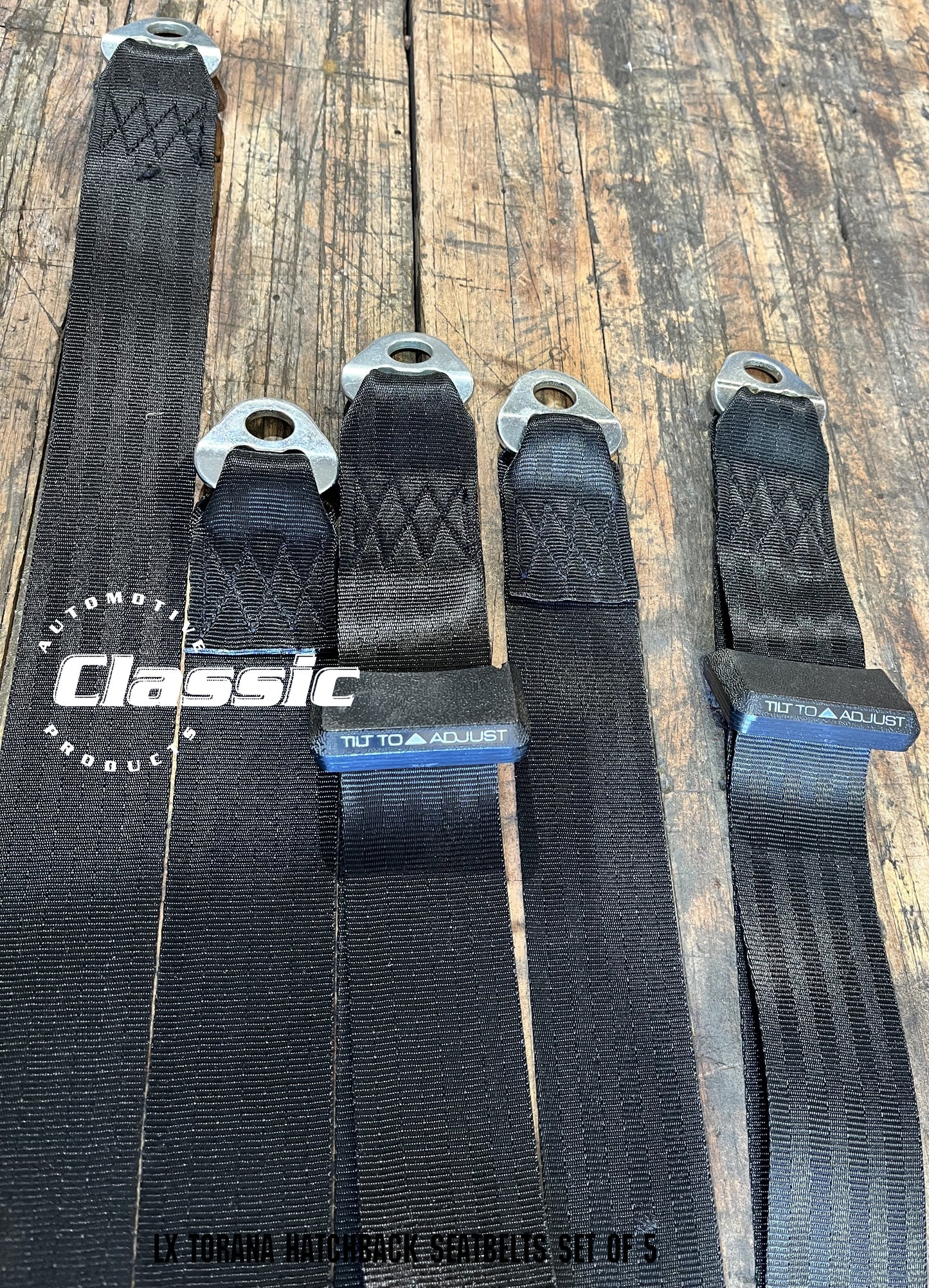 HOLDEN LX TORANA HATCHBACK SEATBELTS