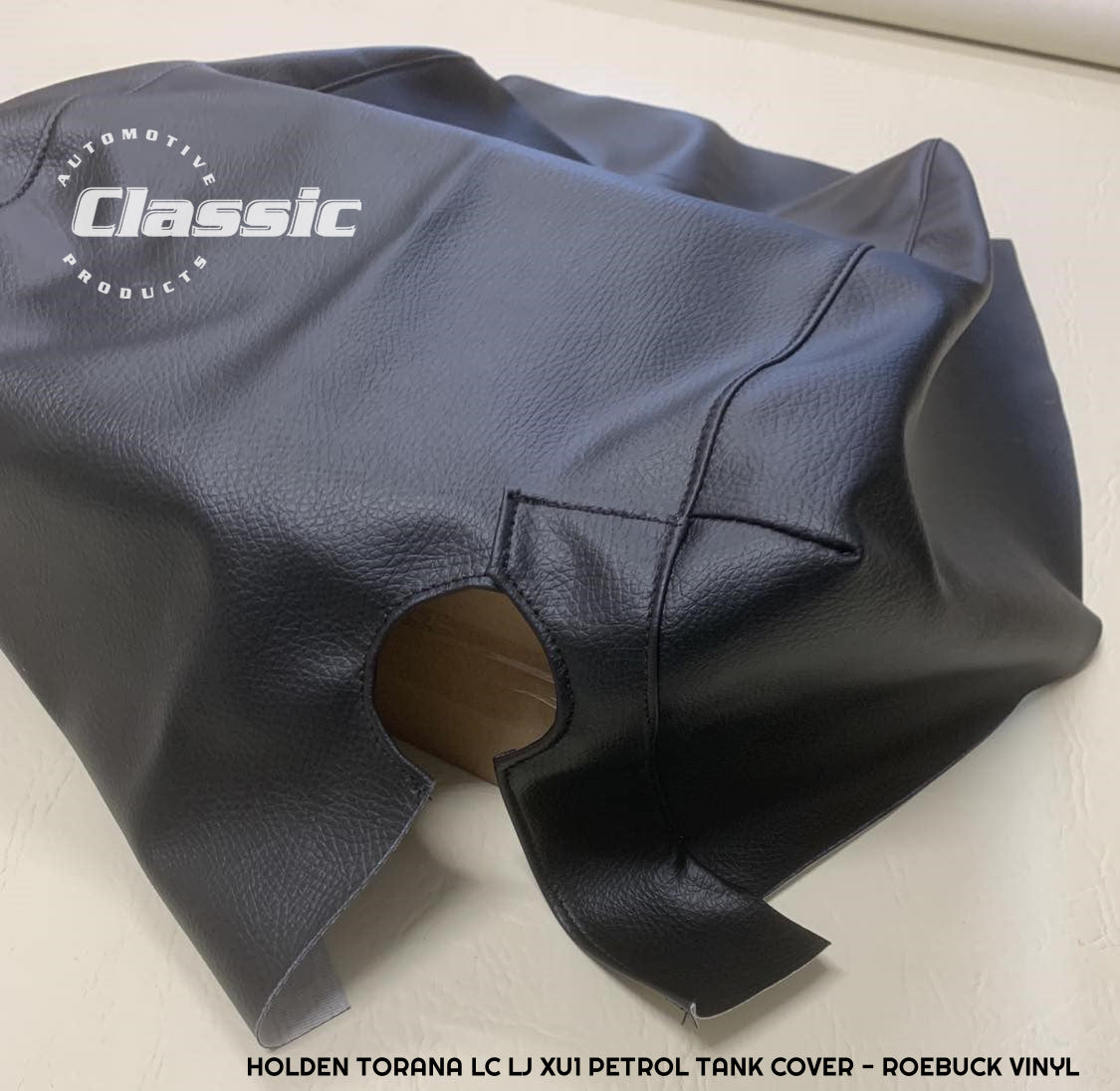 HOLDEN TORANA LC LJ XU1 PETROL TANK COVER BLACK ROEBUCK