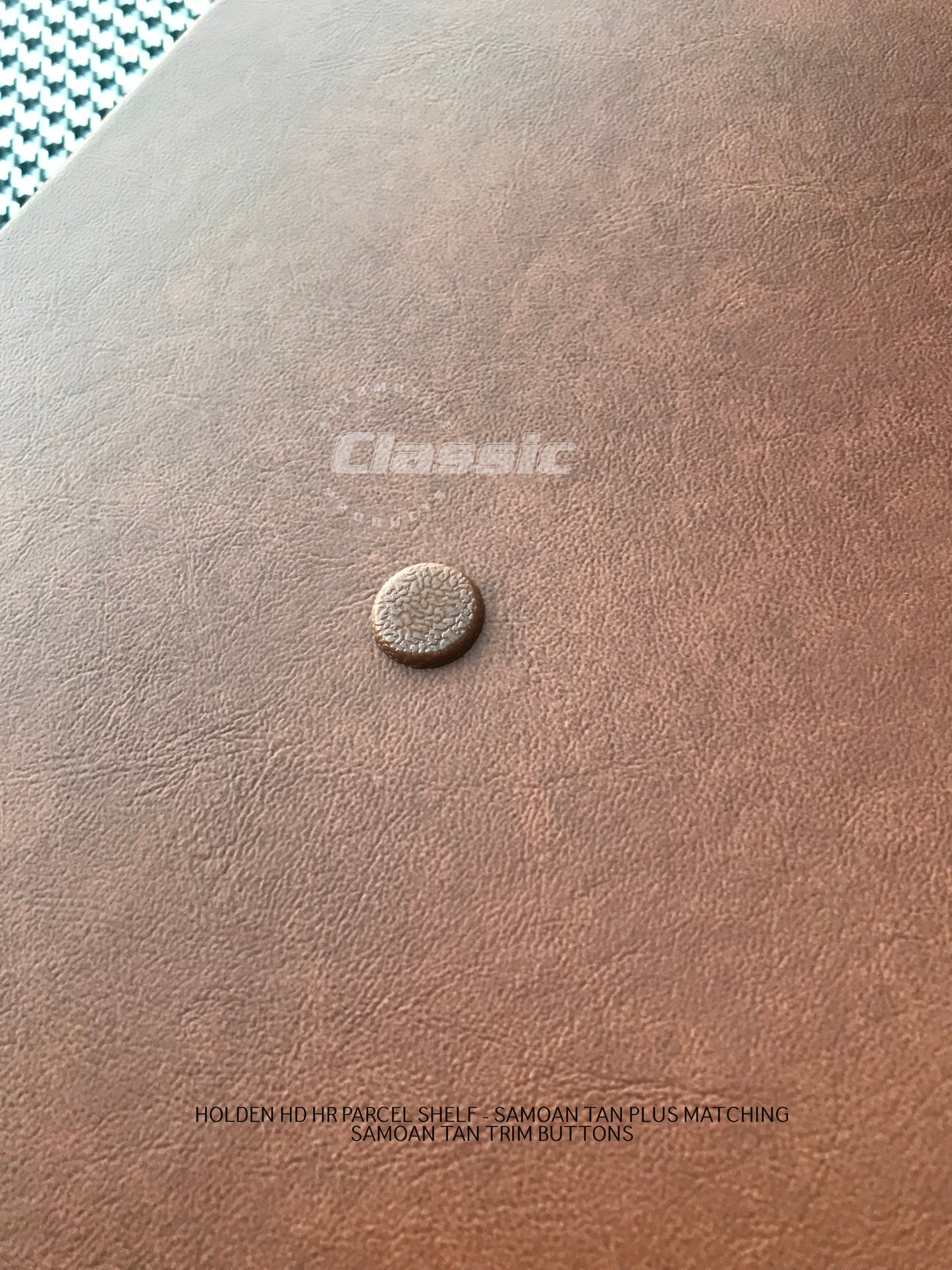 HOLDEN  HD HR PARCEL SHELF SAMOAN TAN & 4 Samoan Tan Trim Buttons