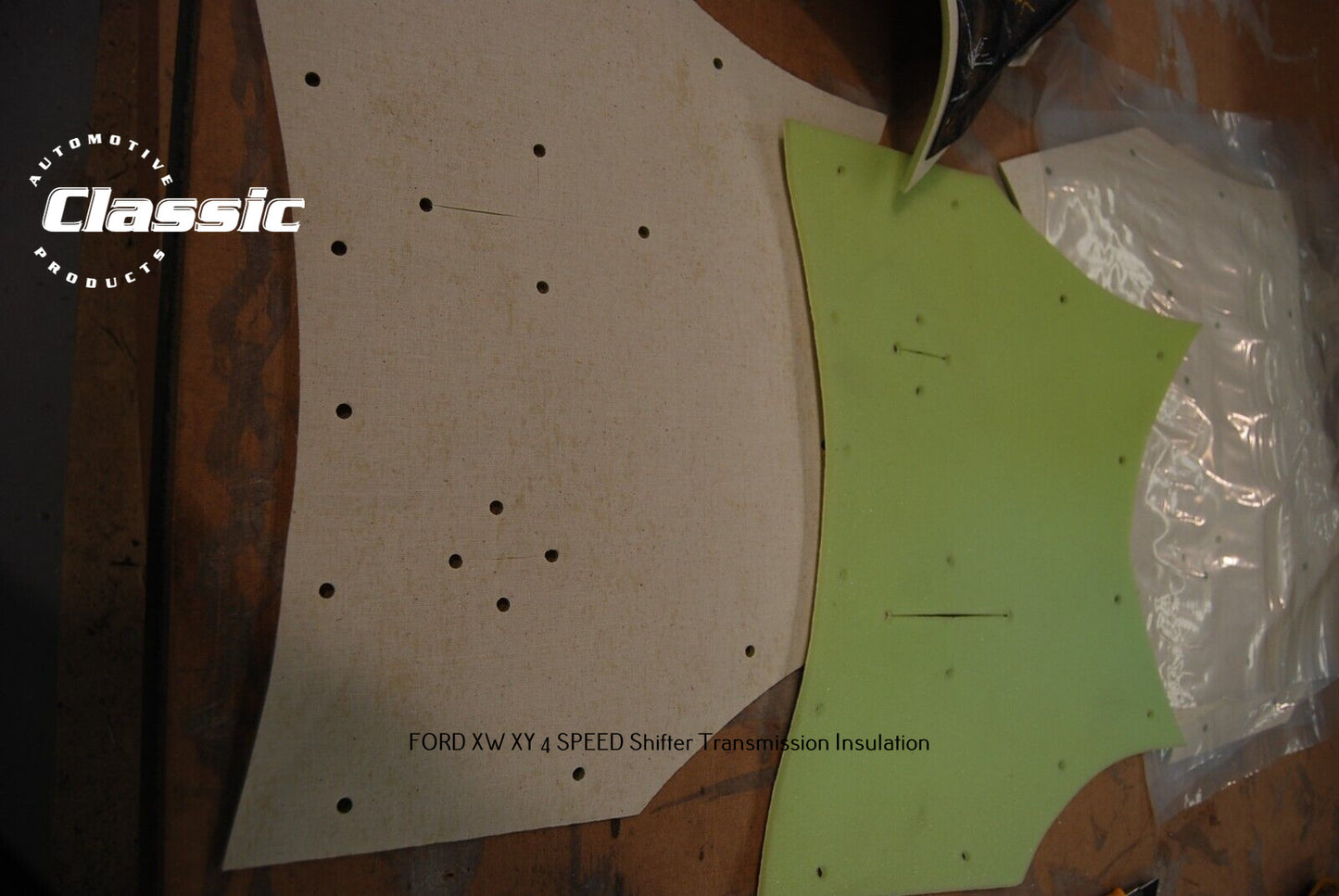 FORD XW XY 4 SPEED SHIFTER TRANSMISSION INSULATION PANEL