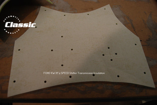 FORD XW XY 4 SPEED SHIFTER TRANSMISSION INSULATION PANEL