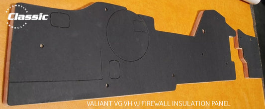 VALIANT VG VH VJ CK CL CM FIREWALL UNDER DASH INSULATION PANEL