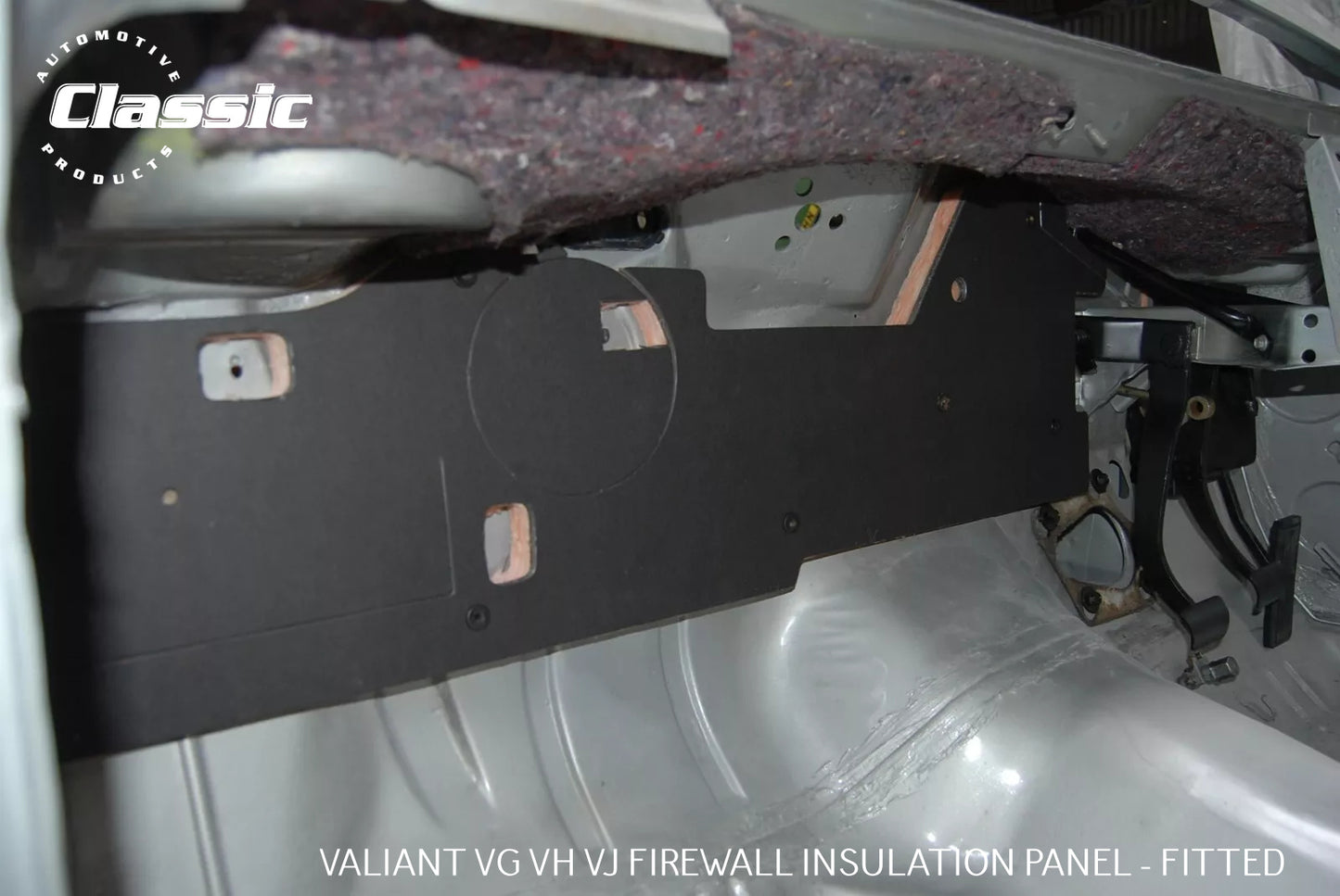 VALIANT VG VH VJ CK CL CM FIREWALL UNDER DASH INSULATION PANEL