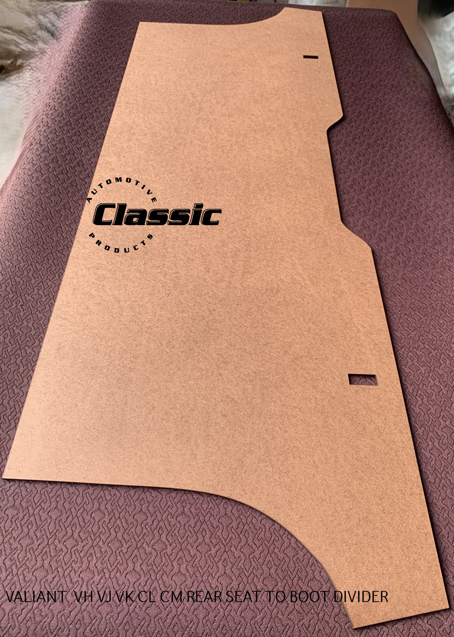 VALIANT VH VJ VK CL CM REAR SEAT TO BOOT DIVIDER