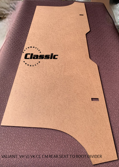 VALIANT VH VJ VK CL CM REAR SEAT TO BOOT DIVIDER