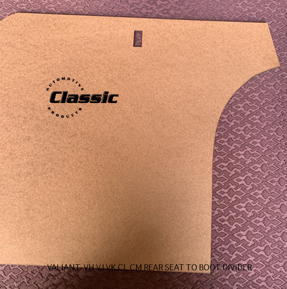 VALIANT VH VJ VK CL CM REAR SEAT TO BOOT DIVIDER