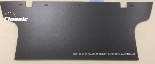 FORD XA XB XC REAR SEAT INSULATION PANEL BOARD