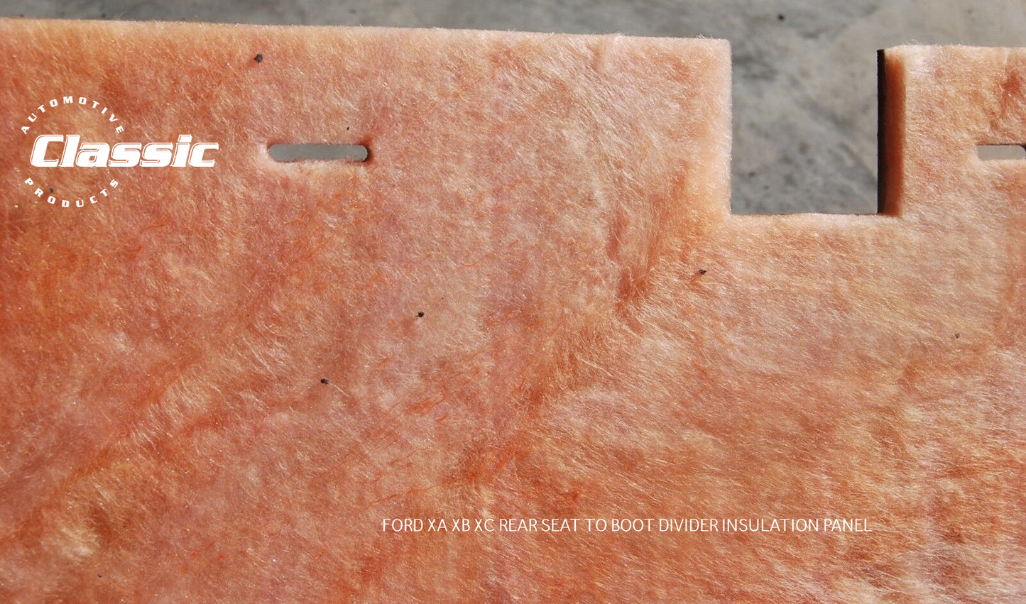 FORD XA XB XC REAR SEAT INSULATION PANEL BOARD