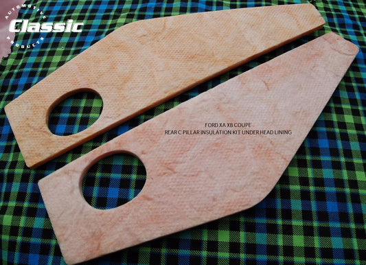 FORD XA XB COUPE C PILLAR INSULATION KIT UNDER HEAD LINING