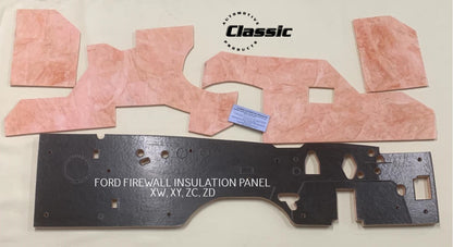 FORD XW XY ZC ZD FRONT FIREWALL UNDER DASH INSULATION PANEL