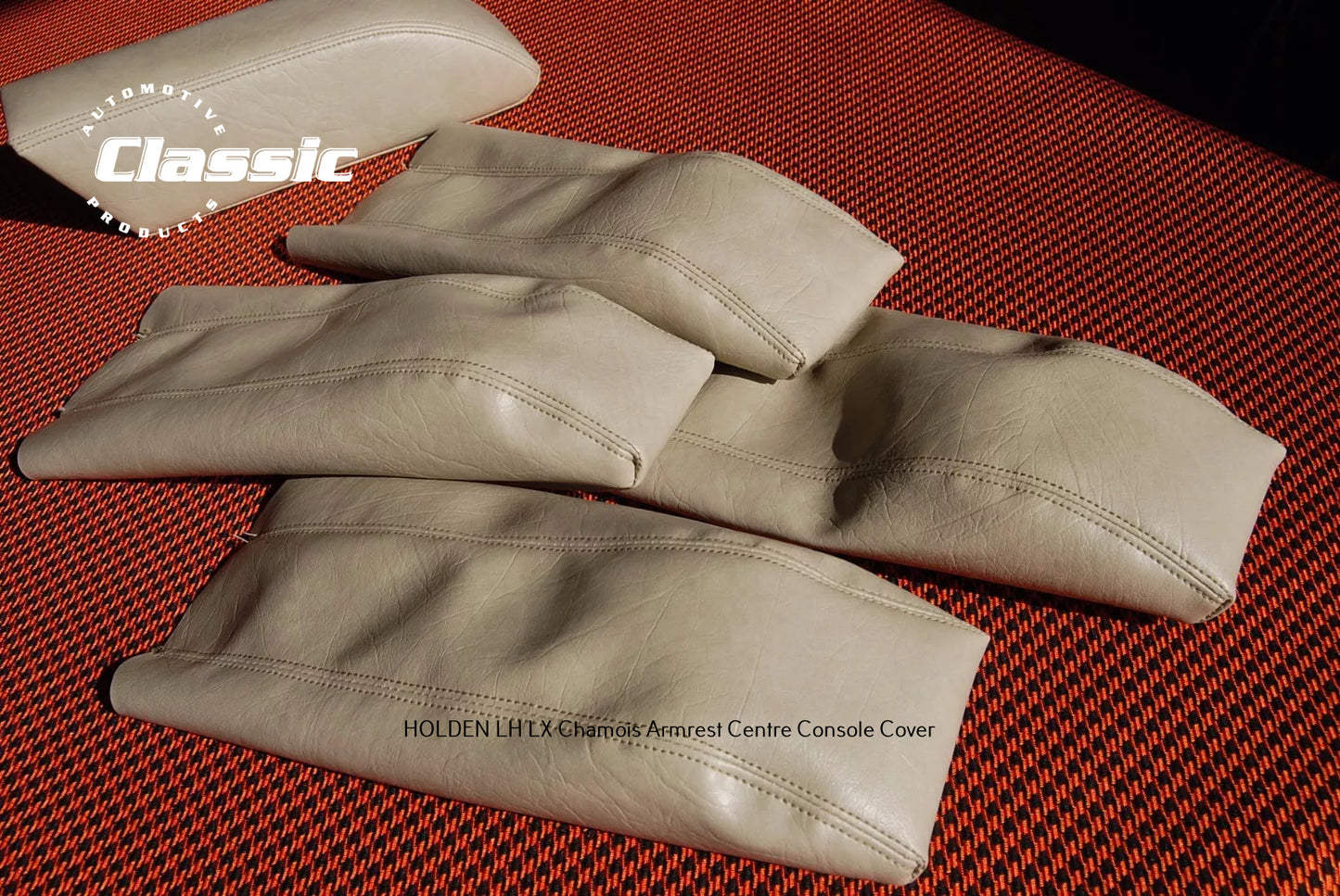 HOLDEN LH LX CHAMOIS Centre Console ARMREST COVER