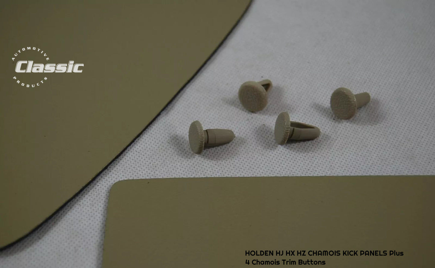 HOLDEN HJ HX Side Kick Panels CHAMOIS & CHAMOIS Armrest Cover