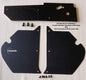 HOLDEN HK HT HG BUNDLE 1: Pair Black Kick Panels + Firewall Insulation Panel