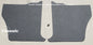 HOLDEN LC LJ Side Kick Panels BLACK (pair) Inc 2 Black Fixing Screws