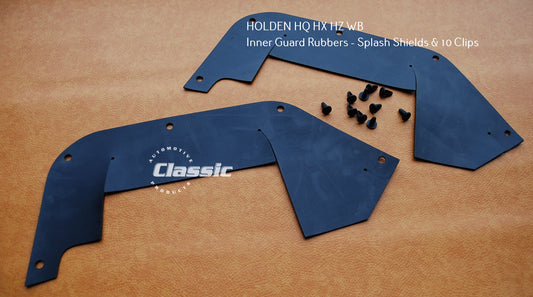 HOLDEN HQ HJ HX HZ WB Inner Guard Splash Shield Including 10 Clips