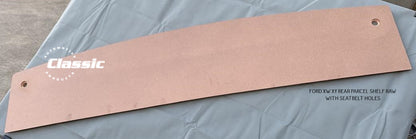 FORD XW XY REAR PARCEL SHELF RAW (ready for painting or covering) WITH SEATBELT HOLES
